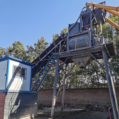 搅拌站 HZS180型混凝土搅拌站