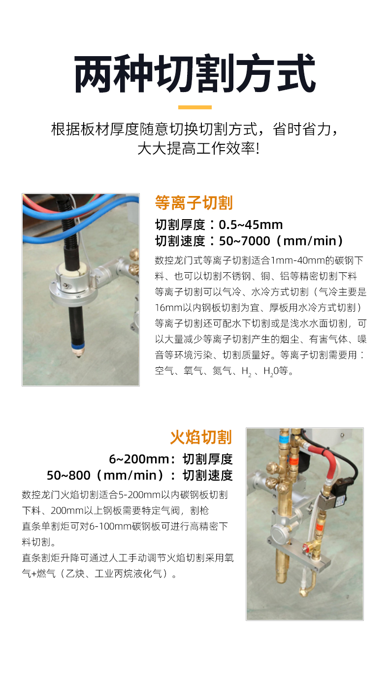 等离子火焰切割机详情_03
